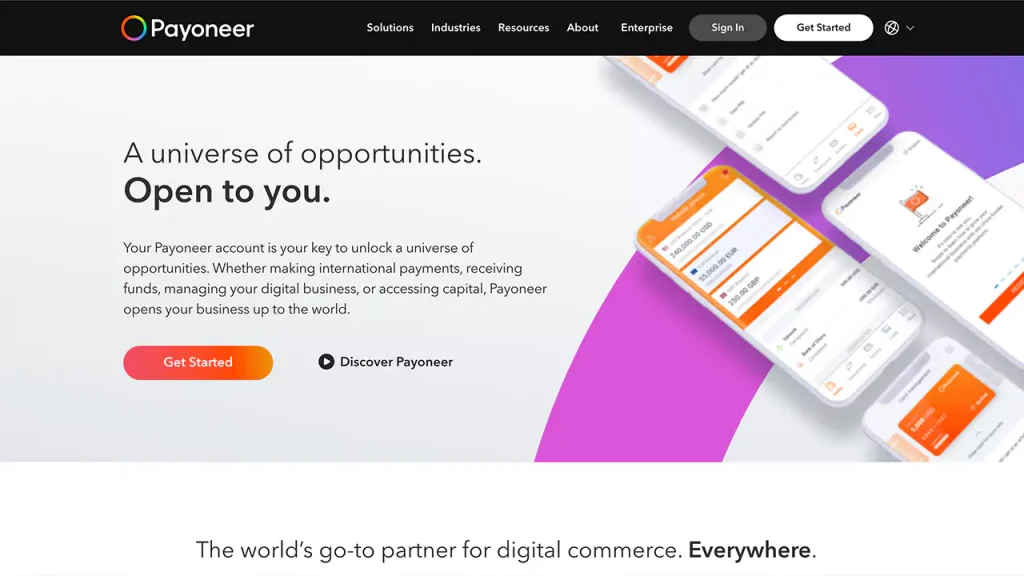 best payment method for freelancers Payoneer