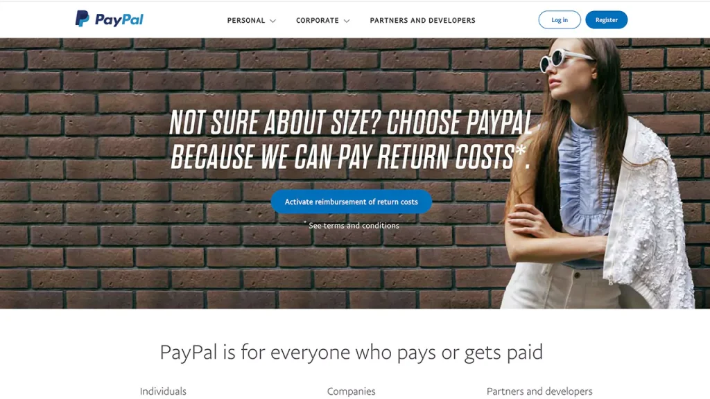payment options for freelancers paypal