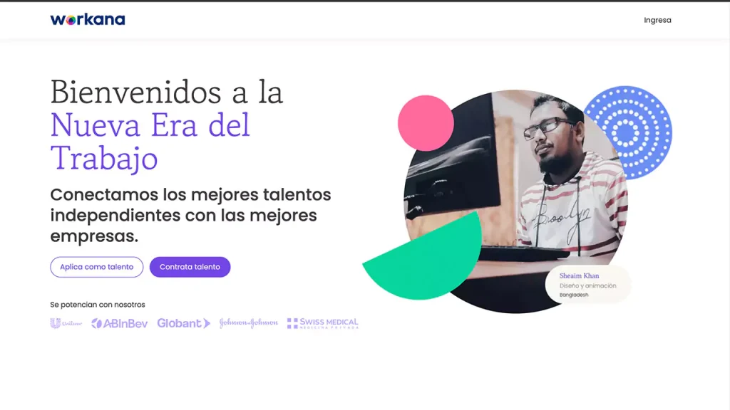 find clients for spanish-speaking freelancers at Workana